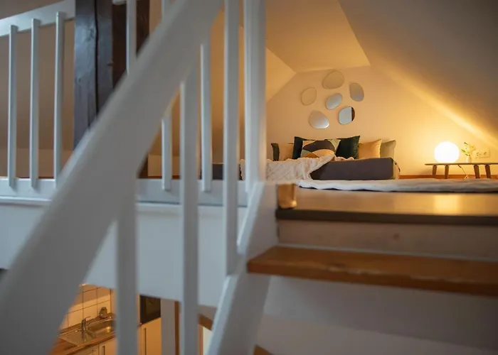 Apartament Maisonette Mit Offener Schlafgalerie Bamberg